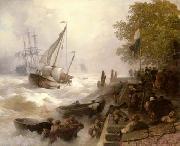 unknow artist, Seascape, boats, ships and warships. 13